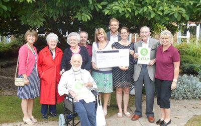 Claremont Lodge help raise money for the Philippines Disaster via OXFAM.